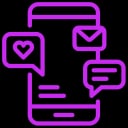 Social Media Management Icon